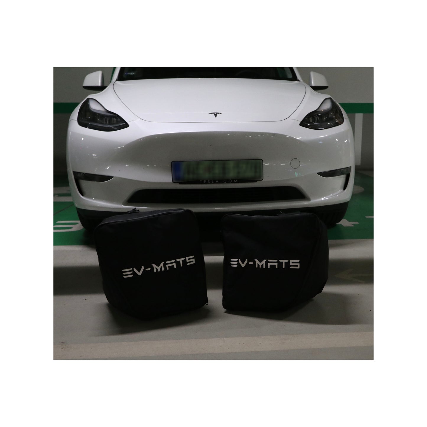 Zestaw wodoodpornych toreb do przechowywania EV-MATS do Tesli Model 3 (2 szt.)