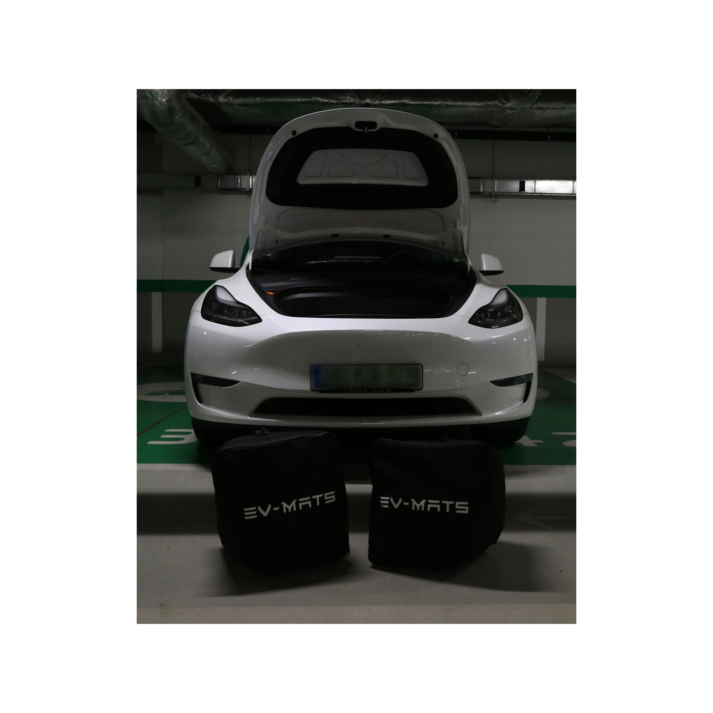 SET saci de depozitare impermeabile EV-MATS pentru Tesla Model Y (2 buc)